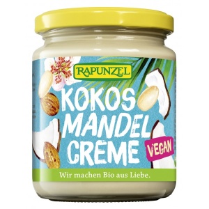 Crema cu cocos si migdale vegan ECO, 250g, Rapunzel