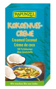 Crema de cocos 50g, 2 bucati, Rapunzel