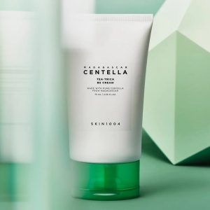 Crema hidratanta si calmanta pentru tenul sensibil Madagascar Centella Tea-Trica B5, 75ml, Skin1004 - Img 2
