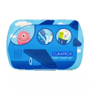 CURAPROX Travel set Kids albastru