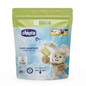 Detergent hipoalergenic 0l+, 20 capsule, 12097, Chicco