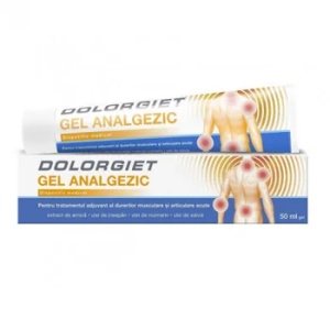 Dolorgiet Gel Analgezic, 50ml, Zdrovit