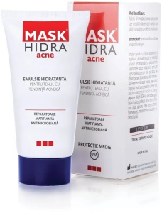 Emulsie hidratanta Mask Hidra Acne, 50ml, Meditrina