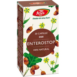 Enterostop, D68, 30 capsule, Fares - Img 2