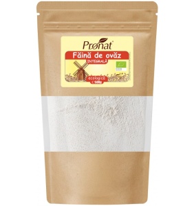 Faina integrala de ovaz eco, 500g, Pronat