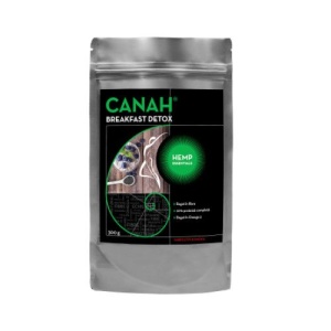 Fibre Breakfast Detox cu seminte de canepa, 300g, Canah