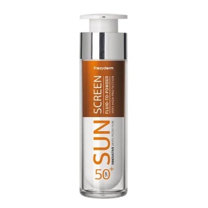 Fluid pudra cu protectie solara SPF50+ Sun Screen Vitamin D, 50ml, FrezyDerm