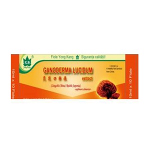 Ganoderma Lucidum, 10 fiole x 10 ml, Yongkang International China