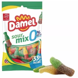 Jeleuri mix acrisoare, jeleuri, 90g, Damel - Img 2