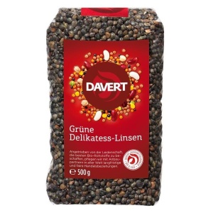 Linte verde bio Du Puy, 500g, Davert