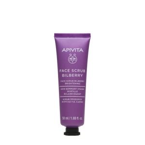 Masca de fata exfolianta pentru luminozitate cu extract de afine, 50ml, Apivita