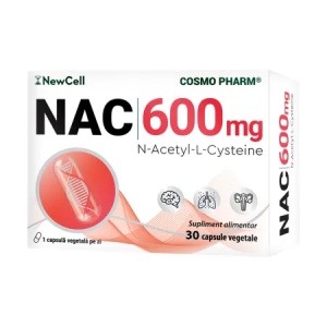 NAC, 600mg, 30 capsule, Cosmopharm