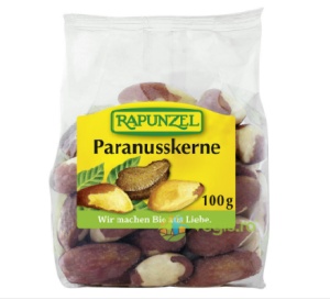 Nuci braziliene paranuss ECO, 100g, Rapunzel