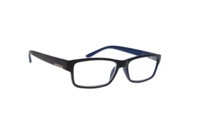 Ochelari de citit RE042B, +3.25, Negru-Albastru, Brilo