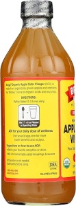 Otet bio din cidru de mere, 473ml, Bragg - Img 3