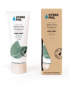 Pasta de dinti cu menta Pure Mint, 75 ml, Hydrophil