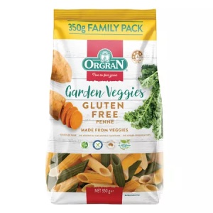 Paste penne din legume fara legume, 350g, Orgran
