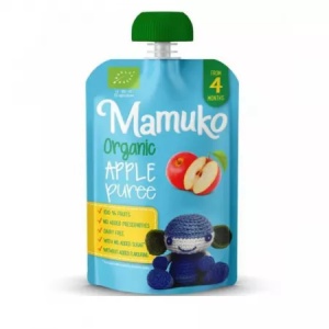 Piure Bio de mere 4L+, 100g, Mamuko