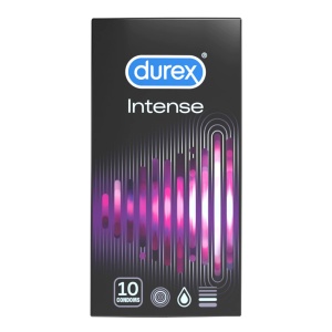 Prezervative Intense Orgasmic, 10 bucati, Durex