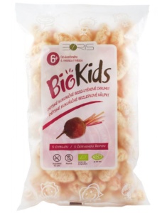 Pufuleti eco cu sfecla rosie, 55g, BioKids