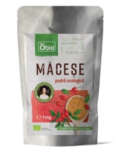 Pulbere de macese eco, 125g, OBio