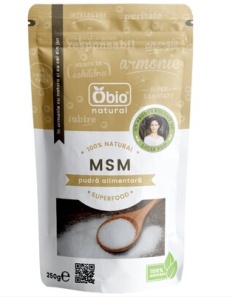Pulbere MSM, 250g, OBio