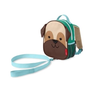 Rucsac cu centura de siguranta Zoo Pug, 9l753910, Skip Hop