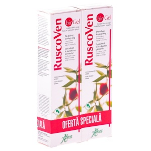 Ruscoven bio gel, 100 ml, 1+1gratis, Aboca