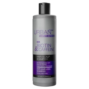 Sampon anti-cadere cu biotina si cofeina, 350ml, Urban Care