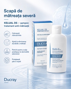 Sampon anti-matreata severa Kelual DS, 100ml, Ducray - Img 3