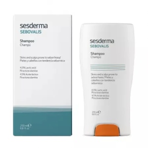 Sampon-tratament pentru par cu tendinta seboreica Sebovalis, 200ml, Sesderma