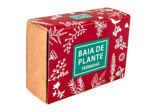 Sapun natural cu tataneasa, 100g, Baia de Plante