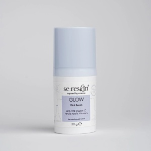 Ser de față iluminator 10% vitamina C, E și acid ferulic Glow, 30 g, Sereskin