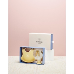 Set pentru hranire Powder Yellow - 5 piese, 4l+, 70066A, Baby Bjorn - Img 3