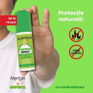 Spray Alontan Natural, de la 6+ luni, 75 ml, Pietrasanta Pharma - Img 3