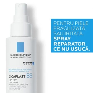 Spray concentrat reparator si calmant Cicaplast B5, 100ml, La Roche-Posay - Img 2