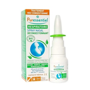 Spray nazal hipertonic decongestionant, 15 ml, Puressentiel