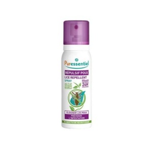 Spray repelent anti-paduchi x 75ml (Puressentiel)