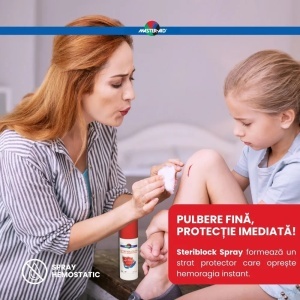 Steriblock Spray hemostatic Master-Aid, 50 ml, Pietrasanta Pharma - Img 5