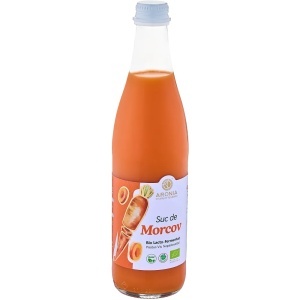 Suc bio de Morcov lacto-fermentat, 500ml, Aronia Charlottenburg