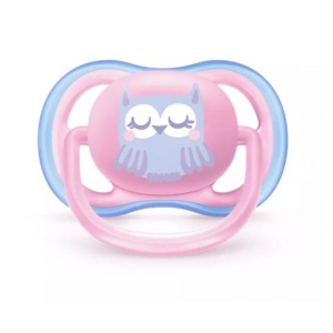 Suzete Ultra Air Design pentru fete, 0-6 luni, 2 buc, SCF085/02, Philips Avent - Img 2