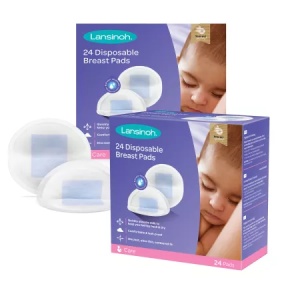 Tampoane de protectie pentru sani, 2 x 24 bucati, Lansinoh