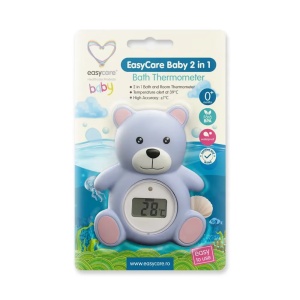Termometru de baie digital 2 in 1 ursulet, Easycare Baby