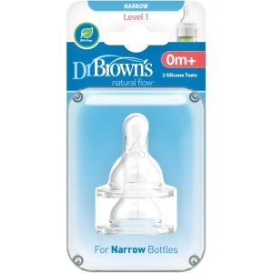 Tetine din Silicon numarul 1, 2 bucati, 302, Dr Browns