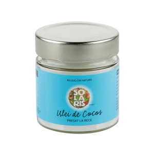 Ulei de cocos, 200 ml, Solaris