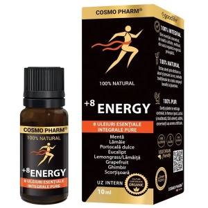 Ulei esential +8 Energy, 10ml, Cosmopharm