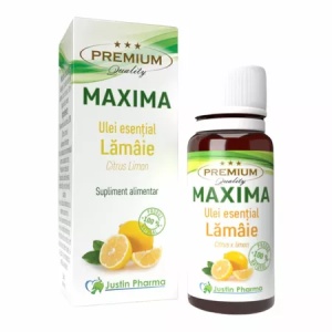 Ulei esential de lamaie, 10ml, Justin Pharma
