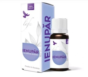 Ulei esential integral de ienupar, 10 ml, Bionovativ