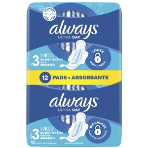 Absorbante Ultra Day, Marimea 3, 12 bucati, Always