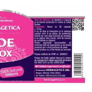 Aloe ferox uz cosmetic, 60 capsule, Herbagetica - Img 3